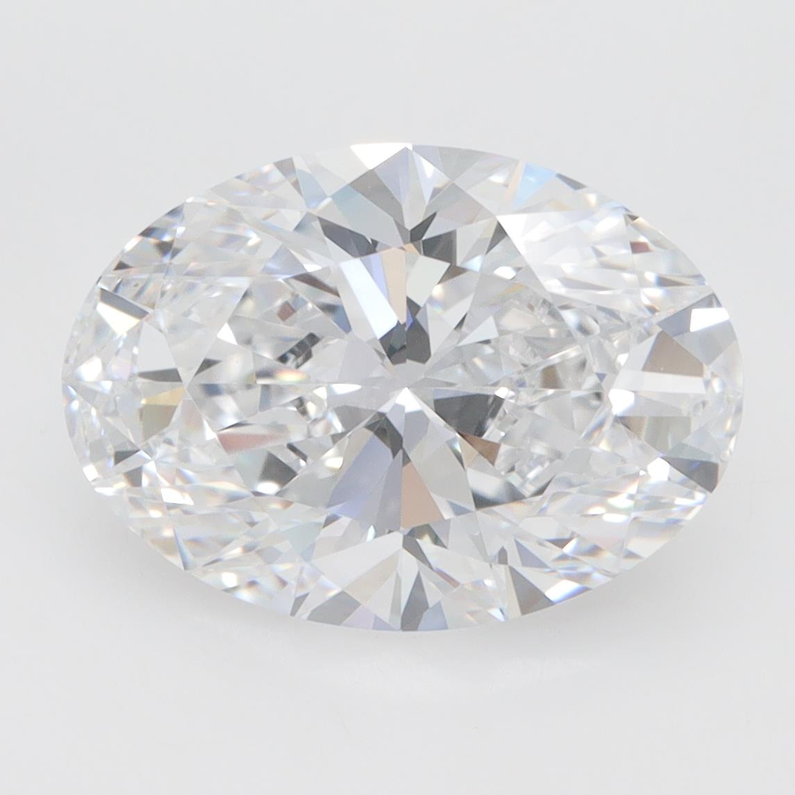 3.08ct Oval D IF Lab-Grown Diamond