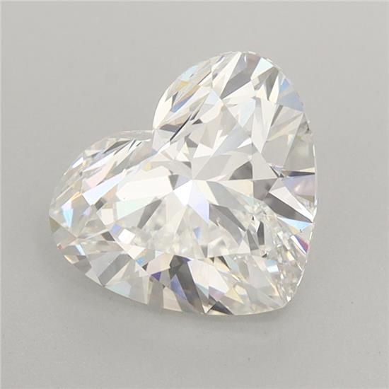2.15ct Heart F VVS2 Lab-Grown Diamond