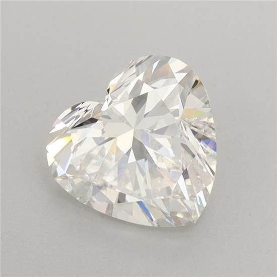 1.64ct Heart F VVS2 Lab-Grown Diamond