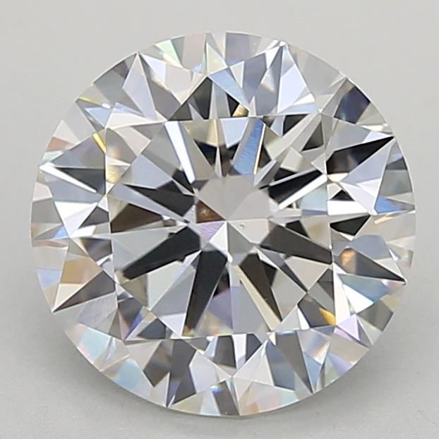 3.99ct Round F VS1 Lab-Grown Diamond