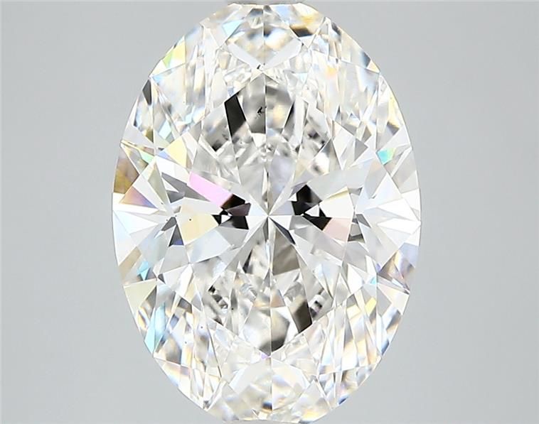 3.66ct Oval F SI1 Lab-Grown Diamond