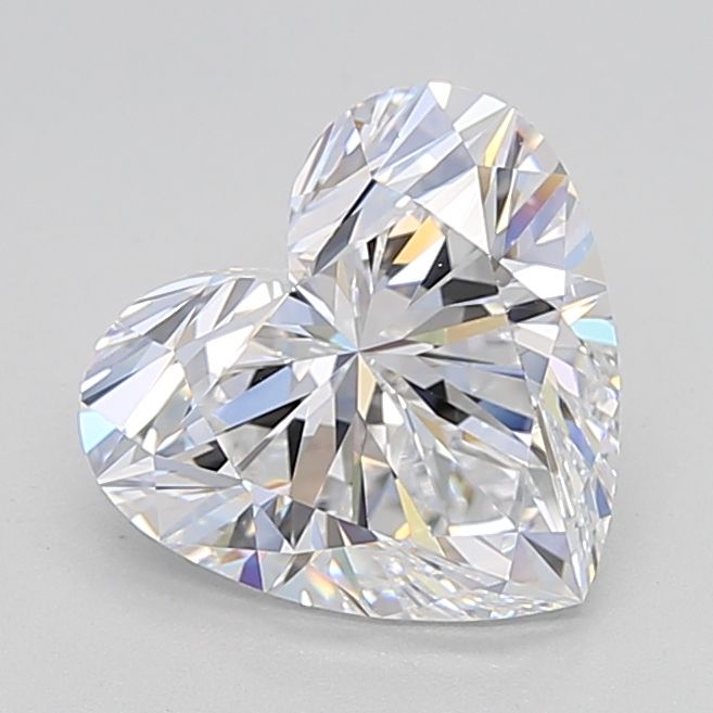 2.87ct Heart D VVS2 Lab-Grown Diamond