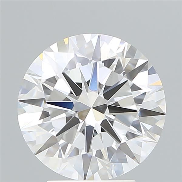 3.71ct Round F VVS2 Lab-Grown Diamond
