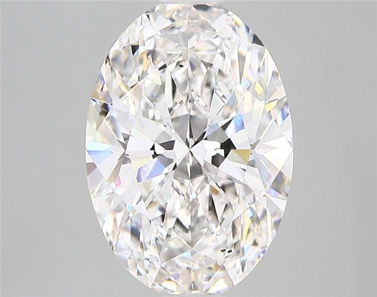 3.16ct Oval F SI1 Lab-Grown Diamond