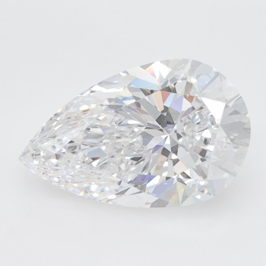 2.07ct Pear D VVS2 Lab-Grown Diamond