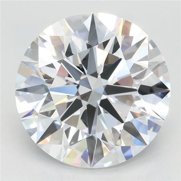 2.96ct Round D VVS1 Lab-Grown Diamond