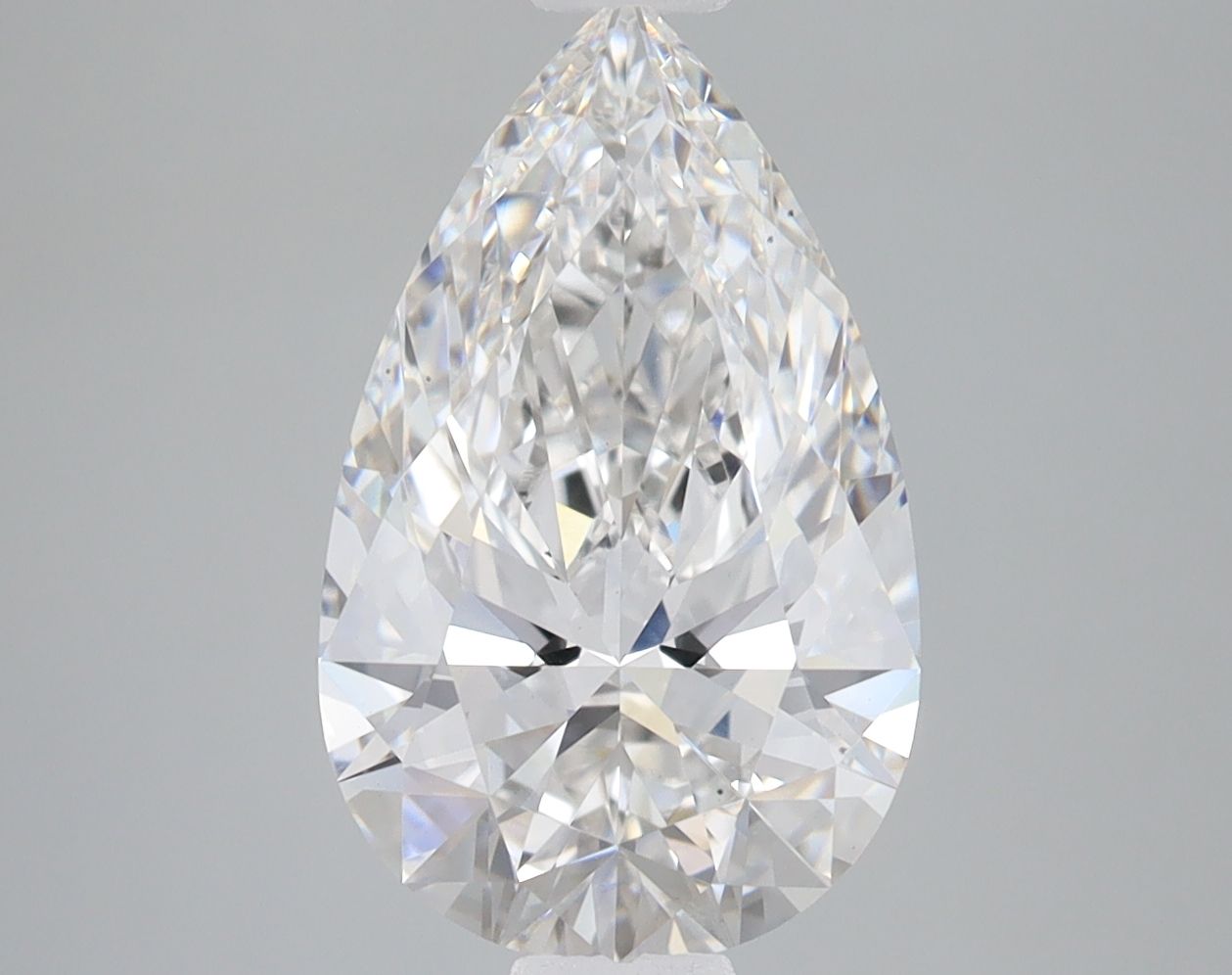 3.44ct Pear F VS2 Lab-Grown Diamond