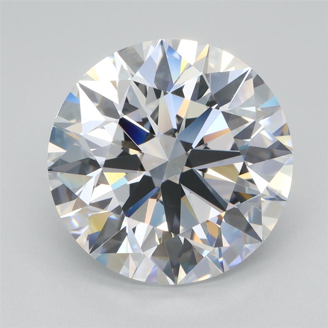 4.65ct Round D VVS1 Lab-Grown Diamond