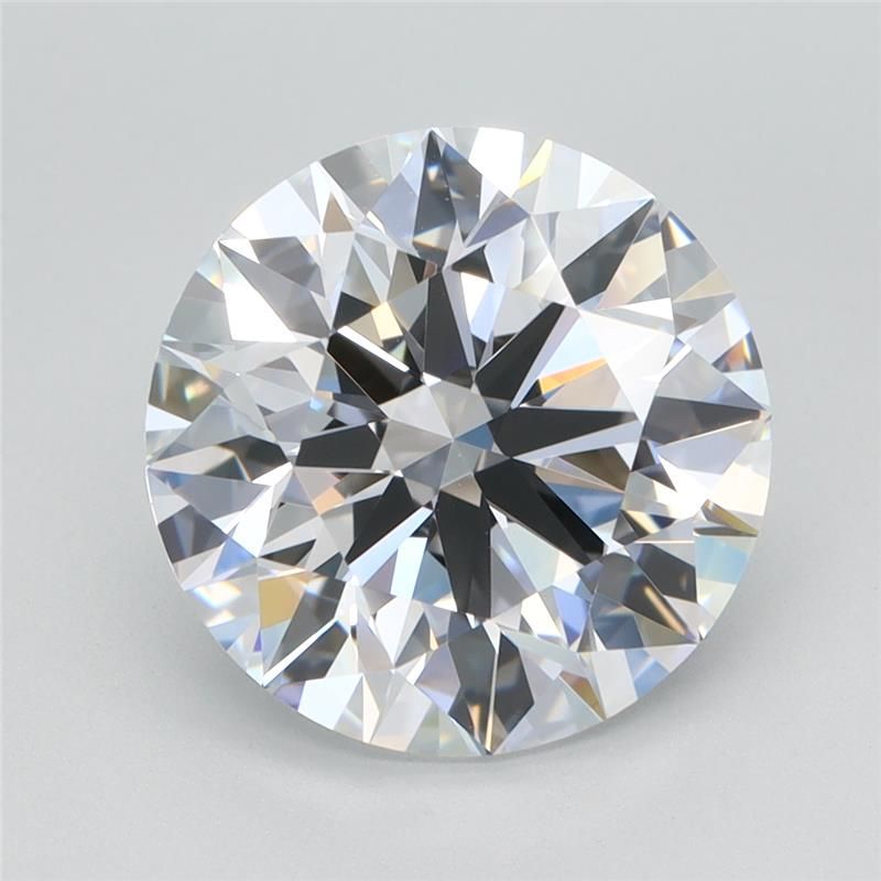 4.16ct Round D VVS2 Lab-Grown Diamond