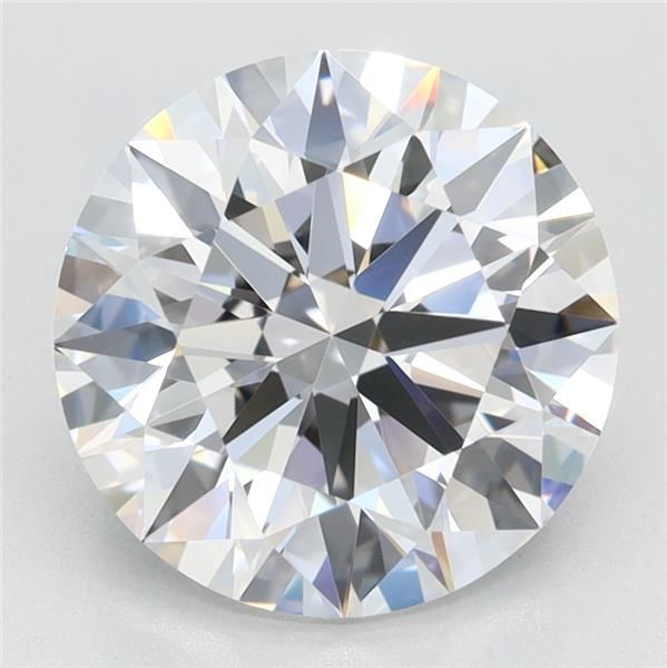 2.91ct Round D VVS1 Lab-Grown Diamond