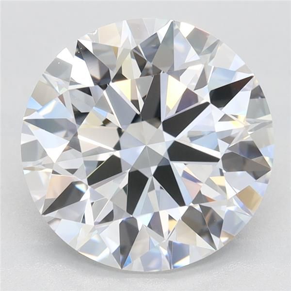2.93ct Round D VVS1 Lab-Grown Diamond