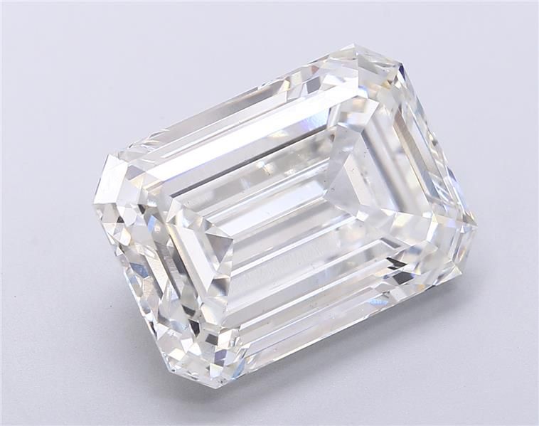 12.04 Carat EMERALD Shape G Colour VS1 Clarity  Cut - White Lab Diamond - 168838