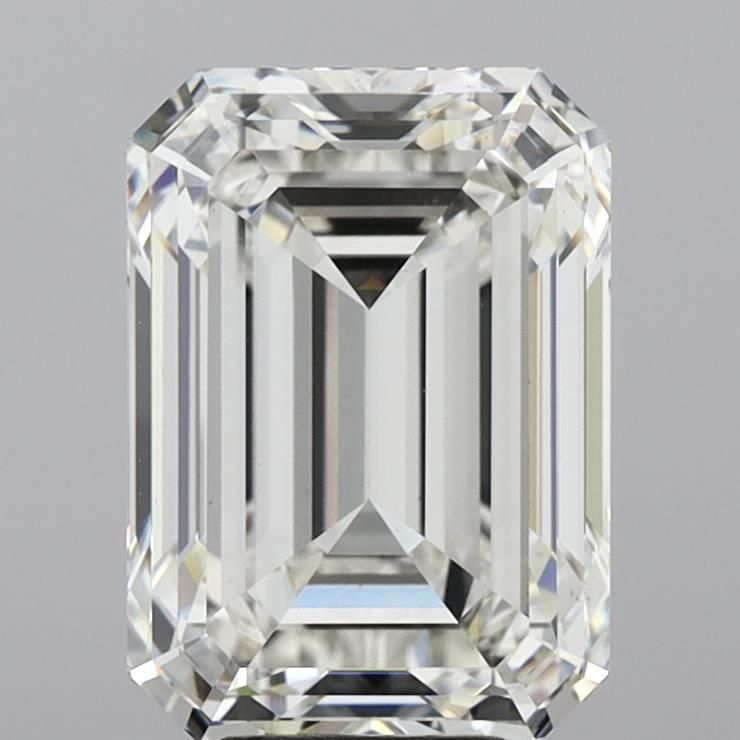 10.06 Carat EMERALD Shape H Colour VS2 Clarity  Cut - White Lab Diamond - 116825