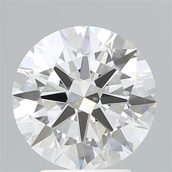 3.2ct Round F VVS2 Lab-Grown Diamond