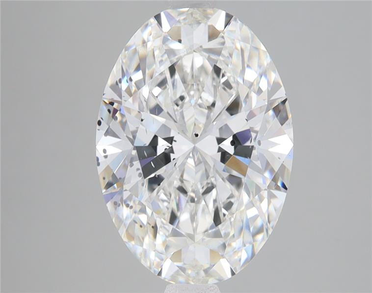 4.02ct Oval F SI2 Lab-Grown Diamond