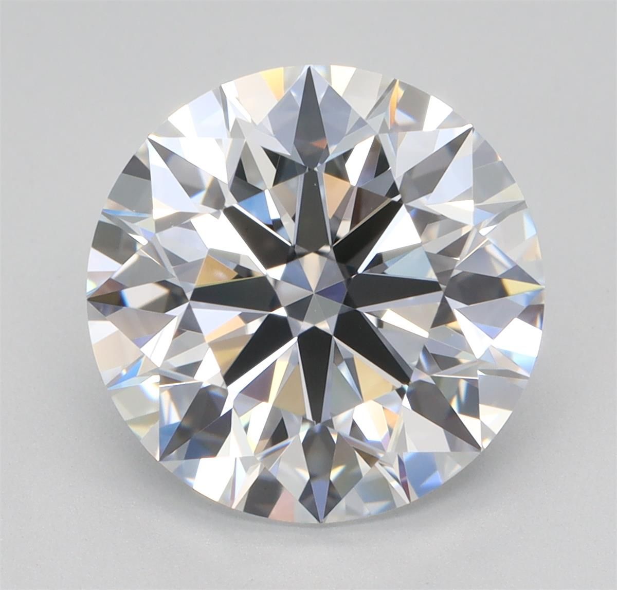 3.7ct Round E VVS1 Lab-Grown Diamond