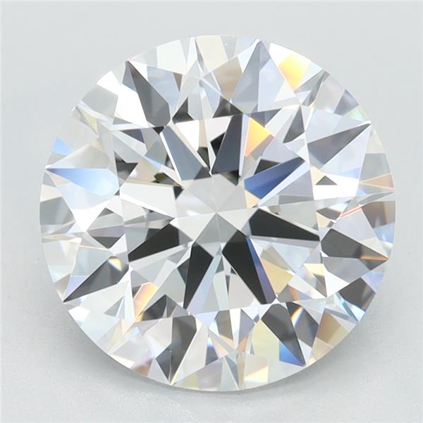 2.94ct Round D VVS1 Lab-Grown Diamond