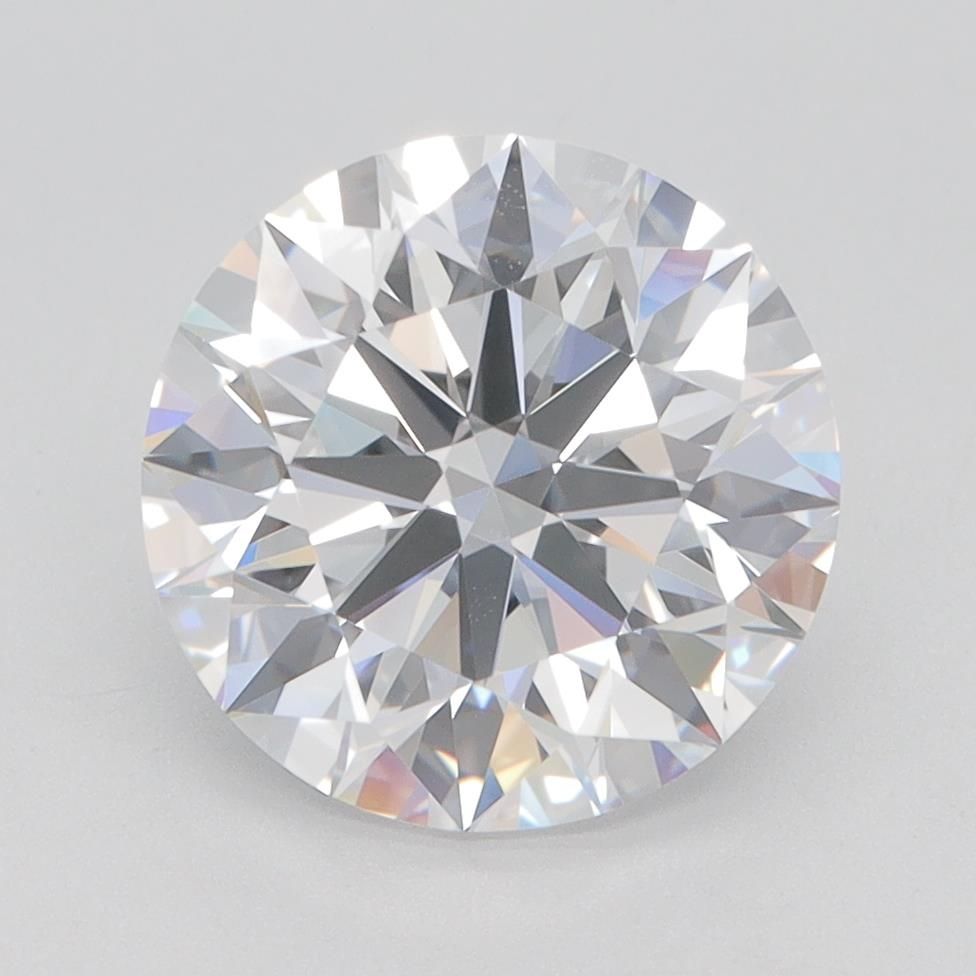4.16ct Round D VVS2 Lab-Grown Diamond