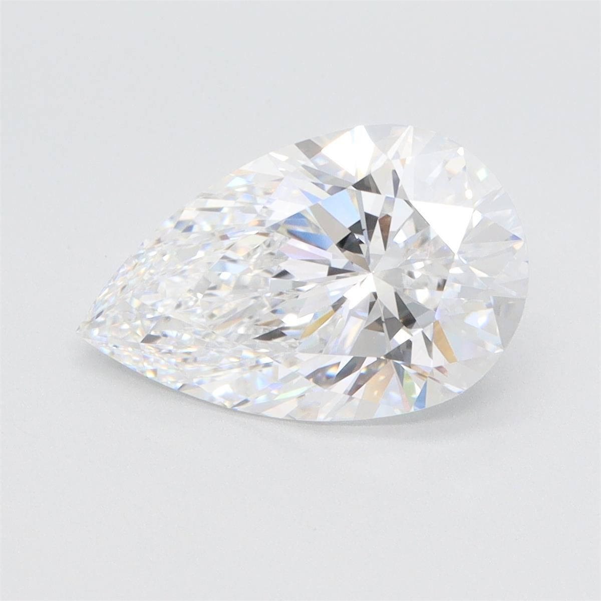 3.07ct Pear D VVS2 Lab-Grown Diamond