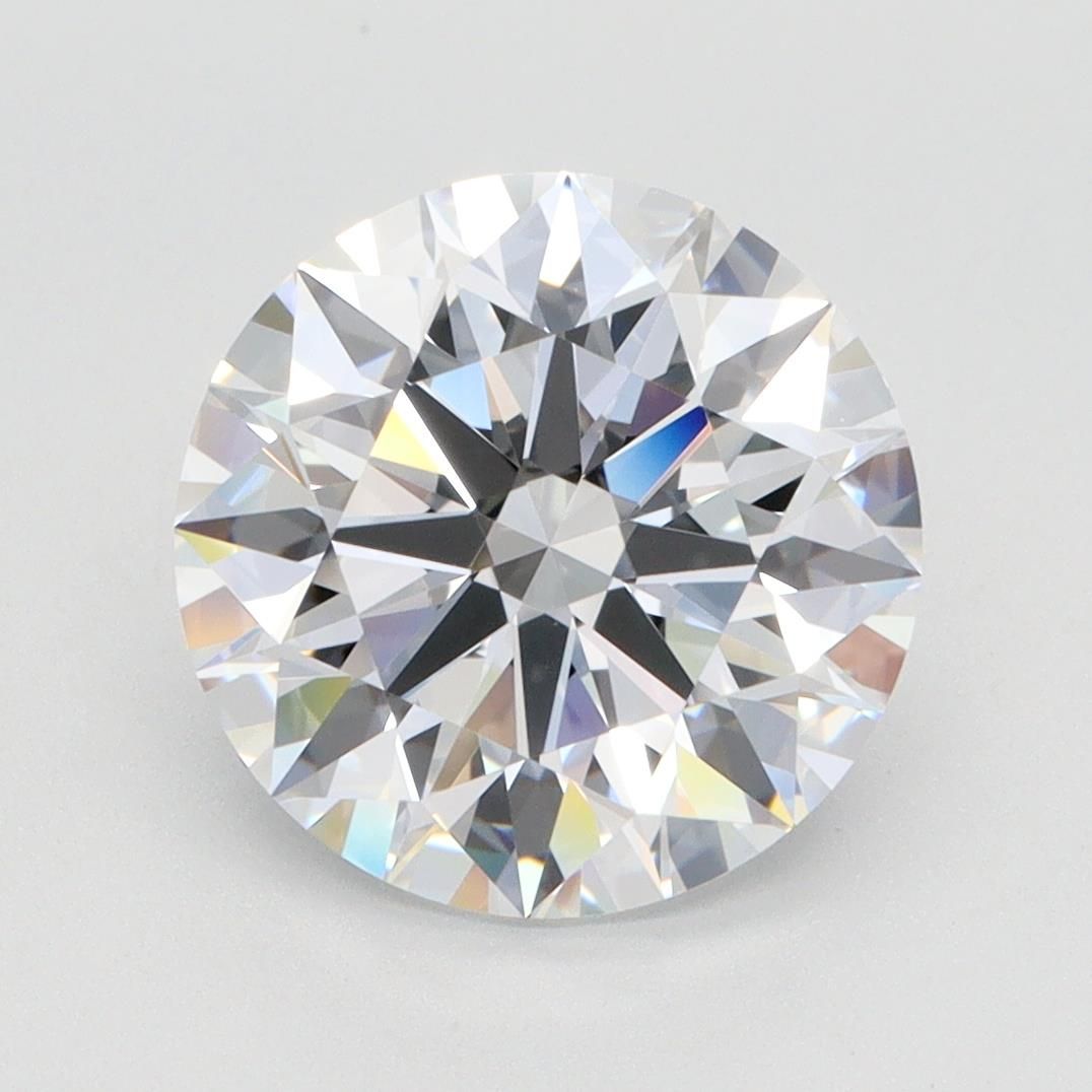 3.8ct Round D VVS1 Lab-Grown Diamond