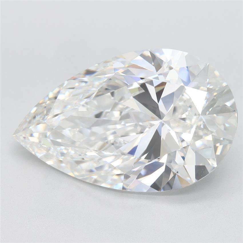 5.08ct Pear E IF Lab-Grown Diamond