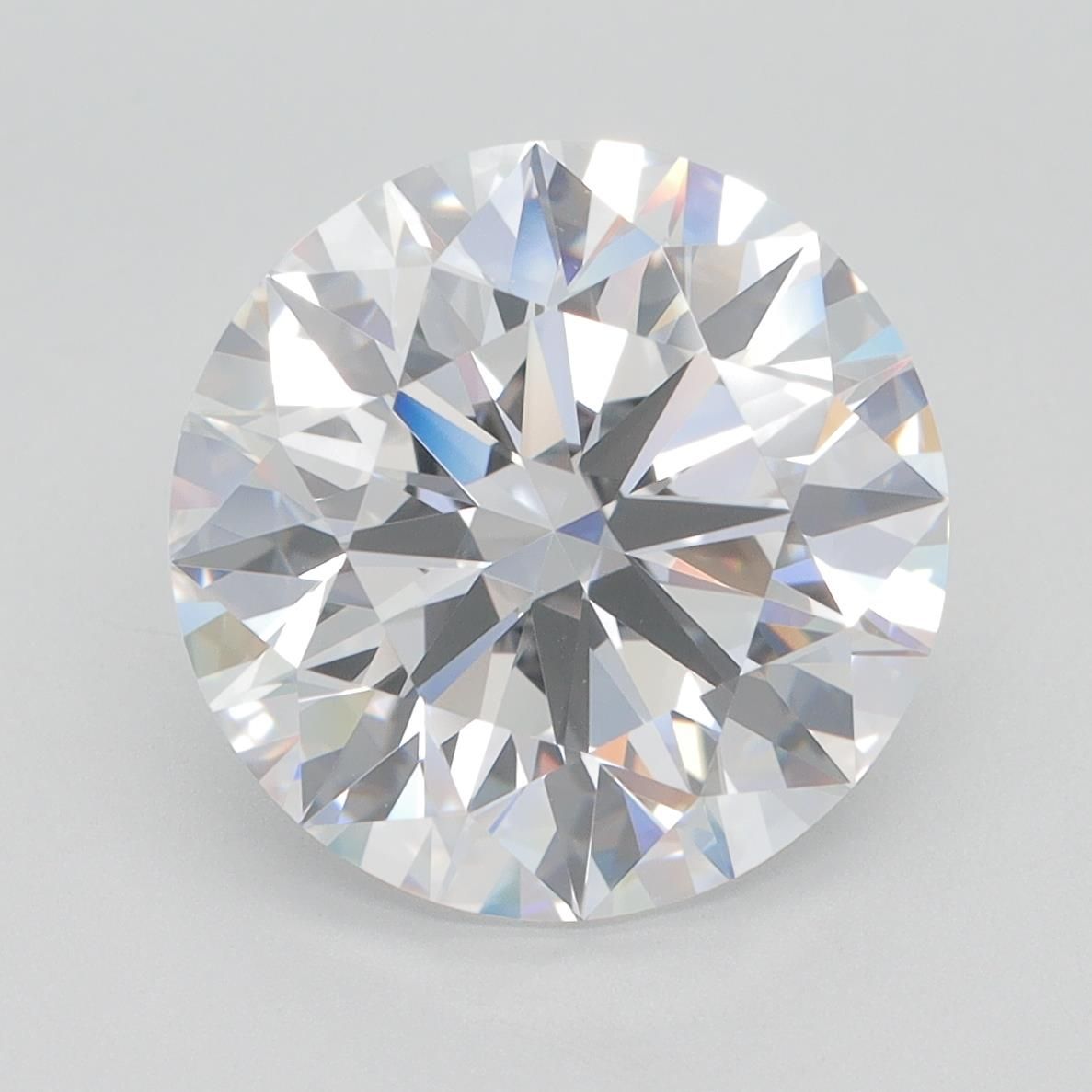 5.33ct Round E IF Lab-Grown Diamond