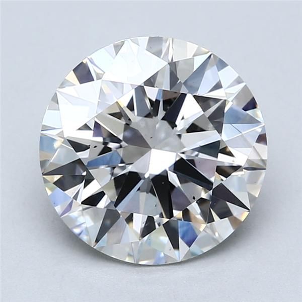 3.34ct Round F VS2 Lab-Grown Diamond