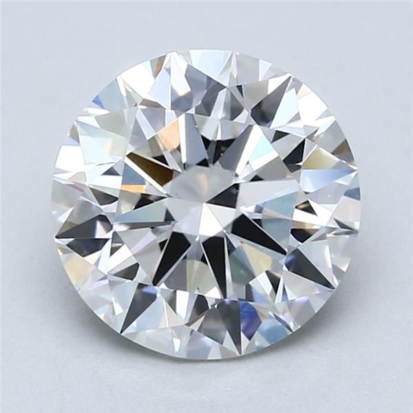 3.42ct Round F VS1 Lab-Grown Diamond