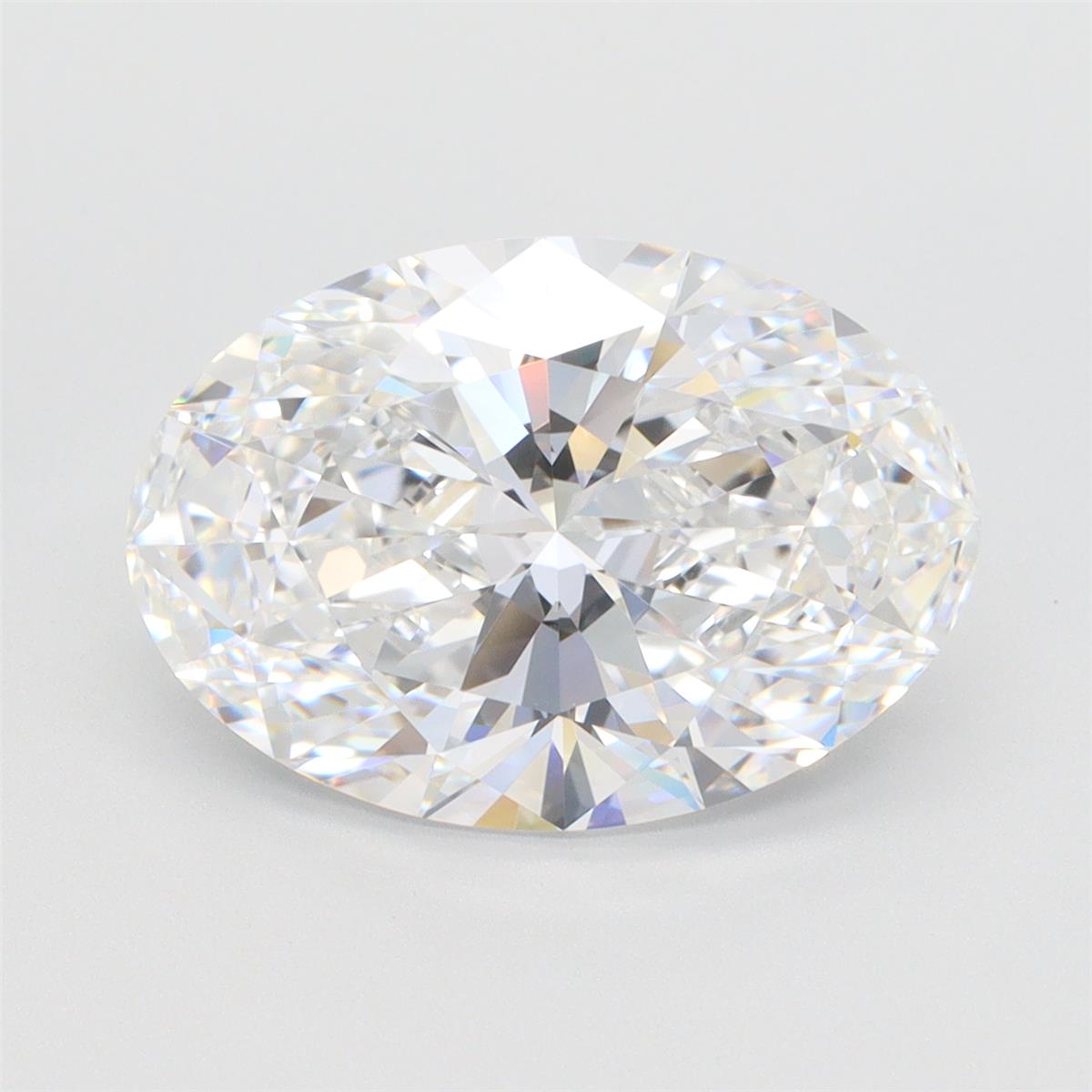 5.12ct Oval D VVS1 Lab-Grown Diamond