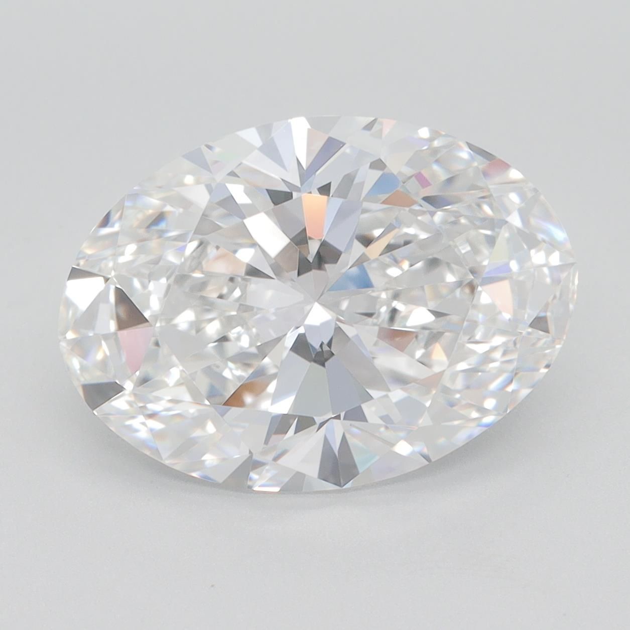 5.06ct Oval E VVS2 Lab-Grown Diamond