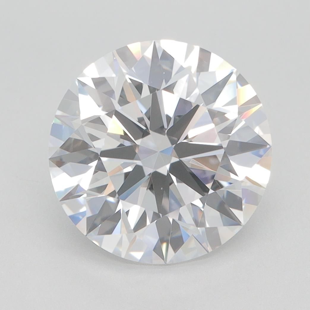 3.63ct Round E VVS2 Lab-Grown Diamond