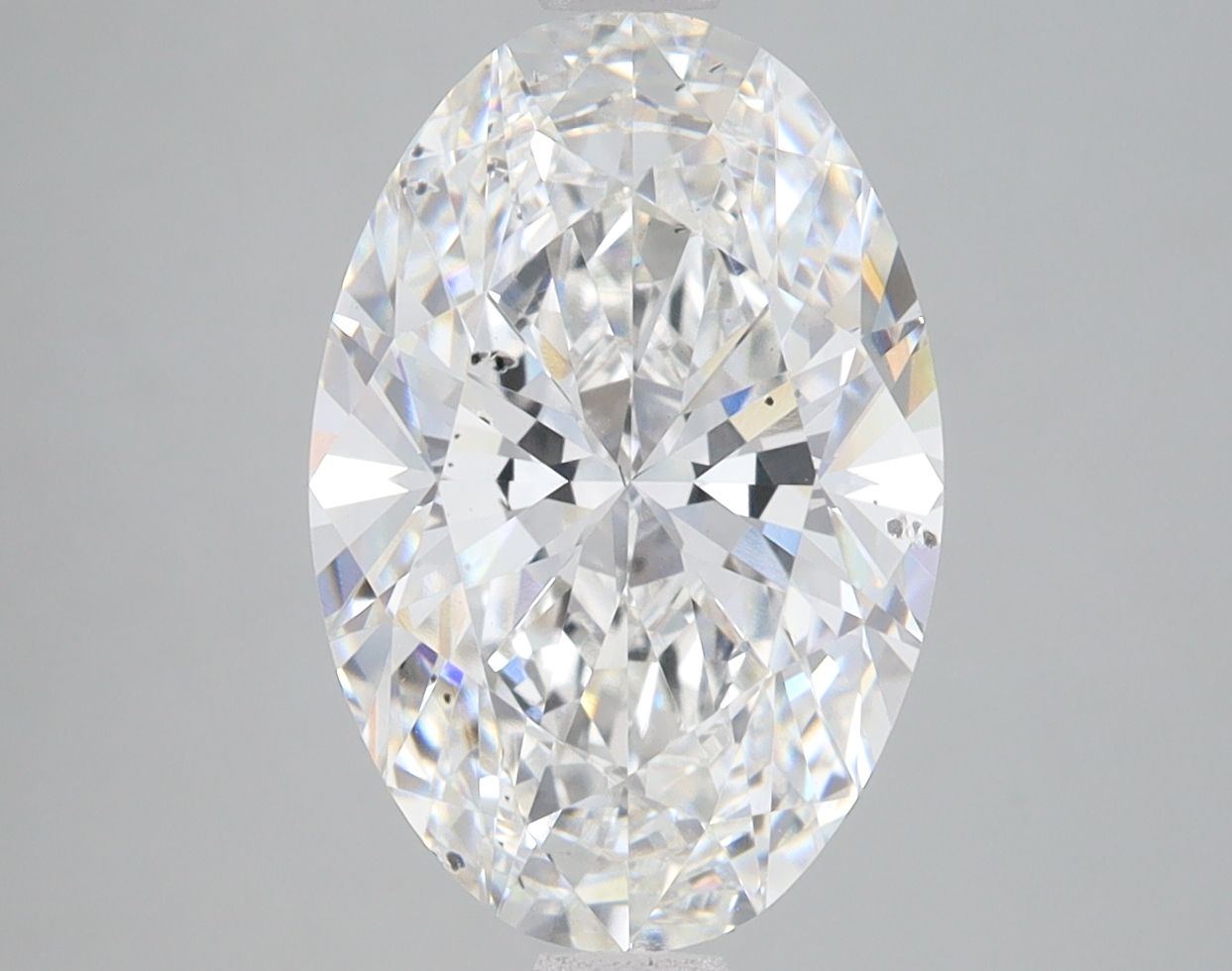 4ct Oval F SI1 Lab-Grown Diamond