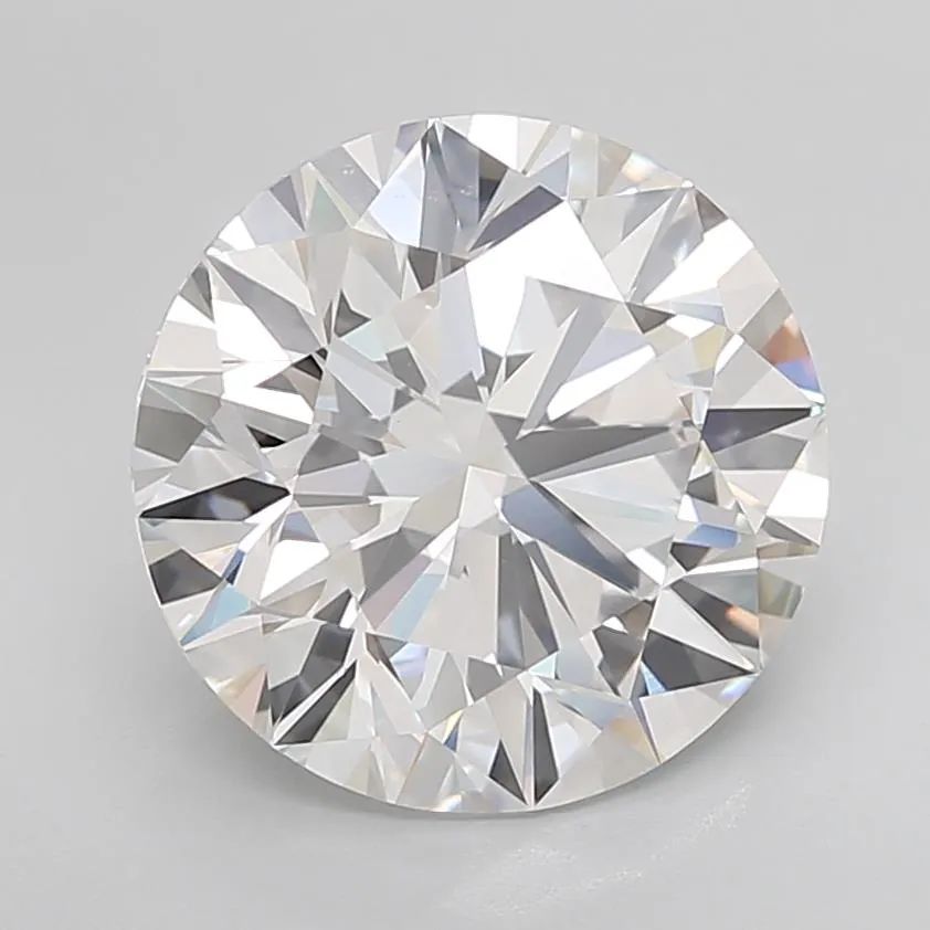 7.8ct Round F VS1 Lab-Grown Diamond