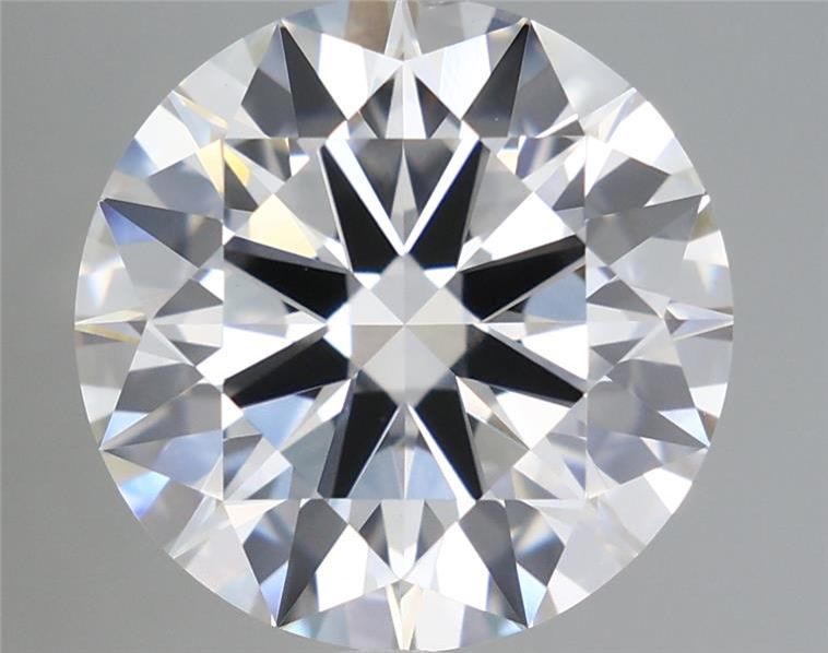 5.52ct Round F VVS2 Lab-Grown Diamond