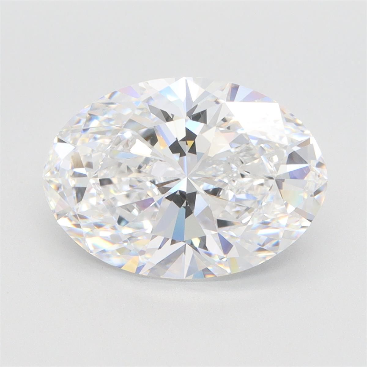 4.12ct Oval D VVS2 Lab-Grown Diamond