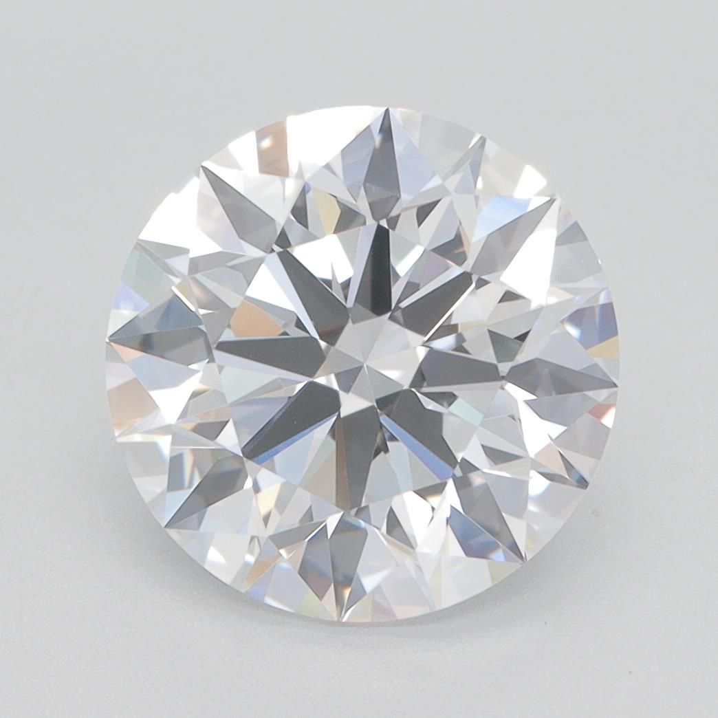 3.68ct Round D VVS1 Lab-Grown Diamond