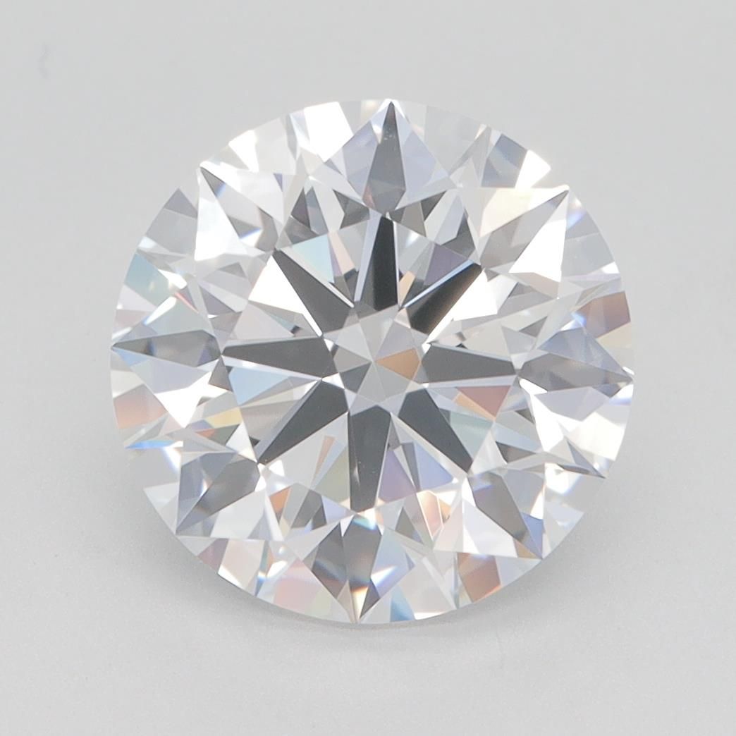 3.62ct Round D VVS2 Lab-Grown Diamond