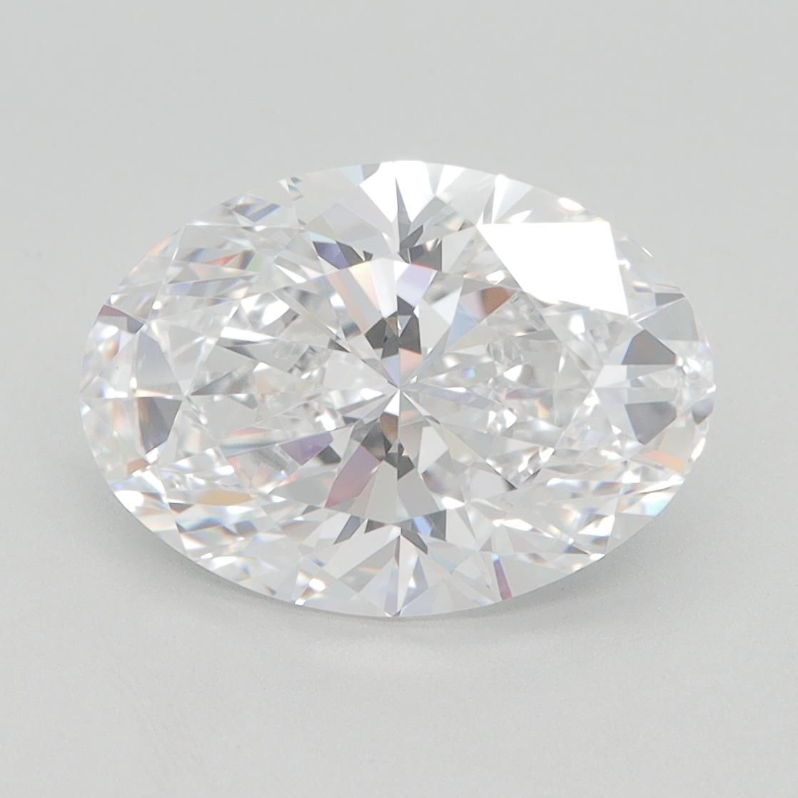 3.26ct Oval D VVS1 Lab-Grown Diamond