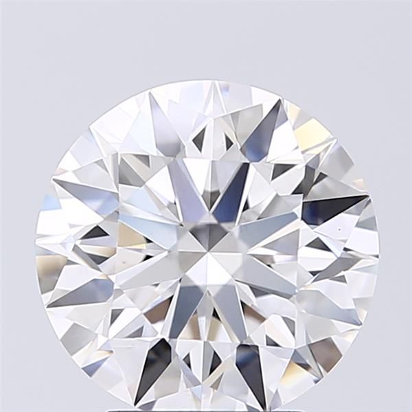 2.8ct Round D VS1 Lab-Grown Diamond