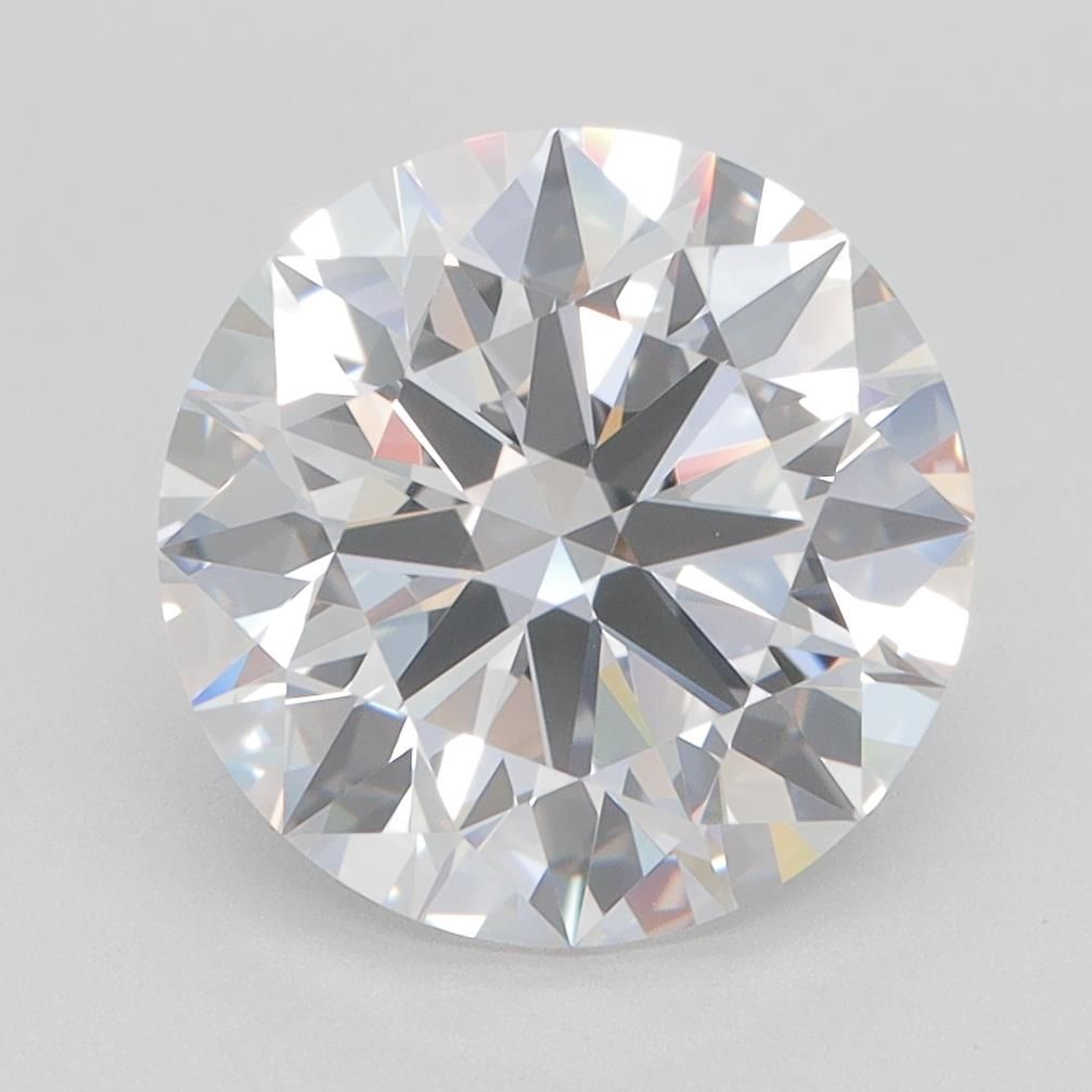 3.7ct Round D VVS1 Lab-Grown Diamond