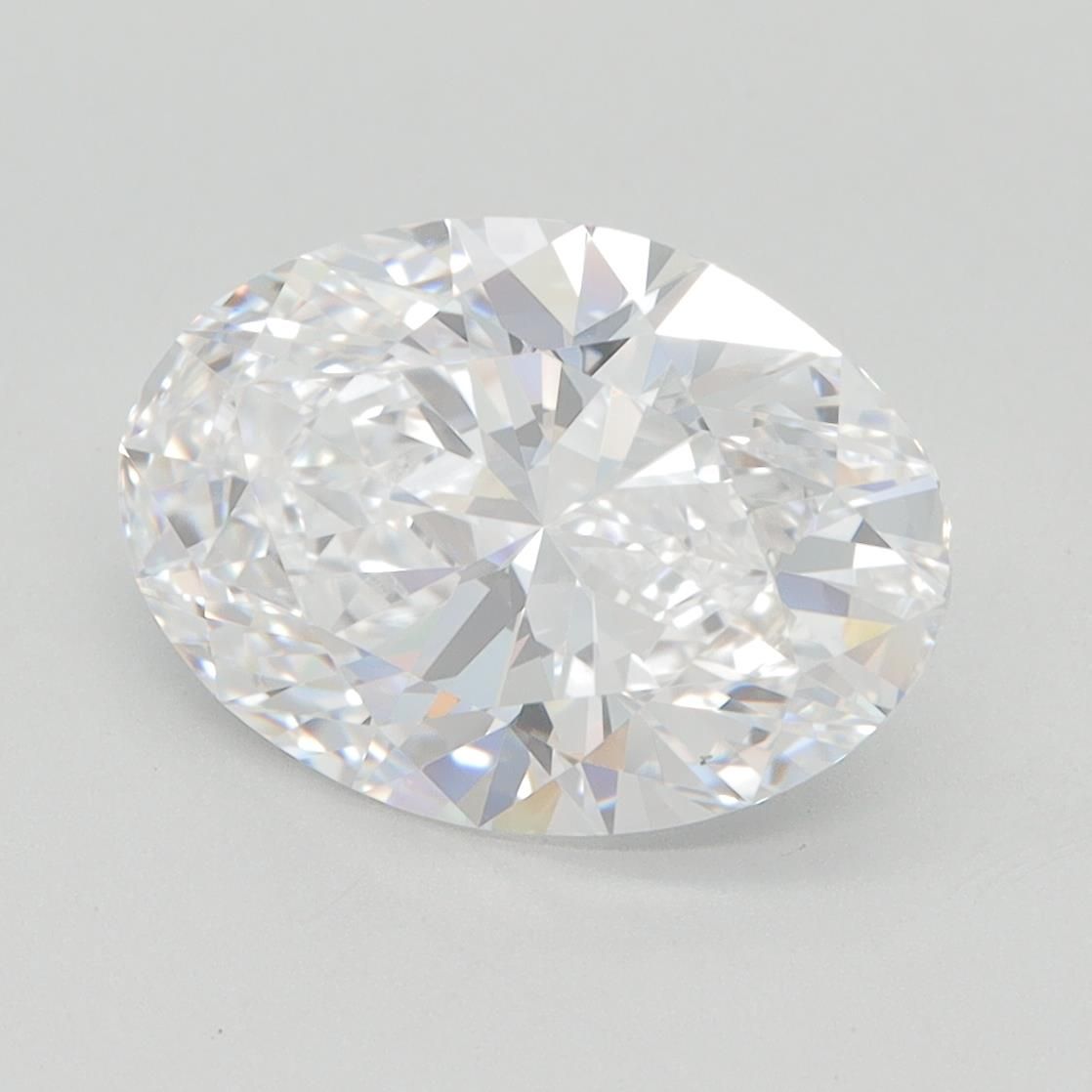 3.08ct Oval D VVS1 Lab-Grown Diamond