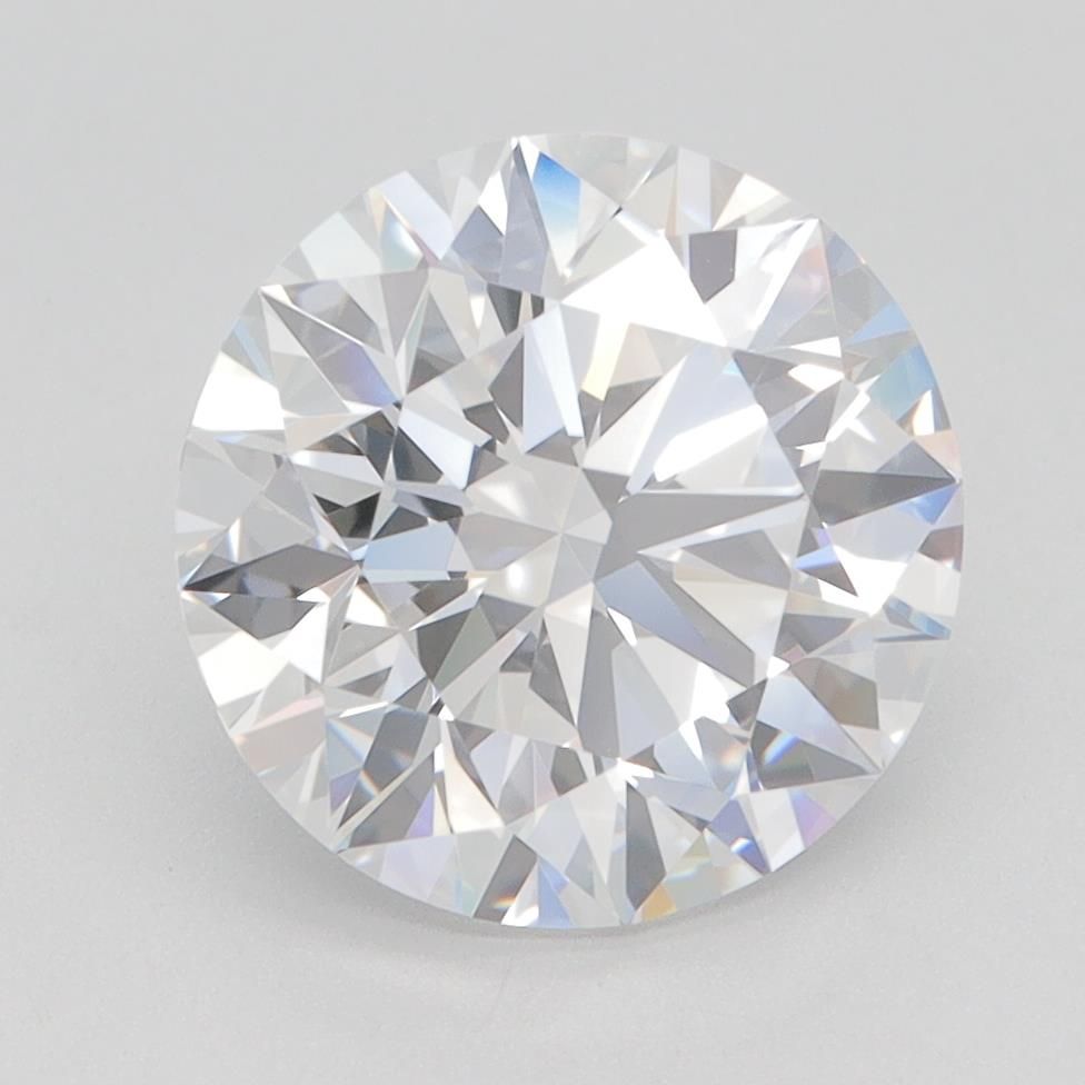 3.26ct Round D VVS1 Lab-Grown Diamond