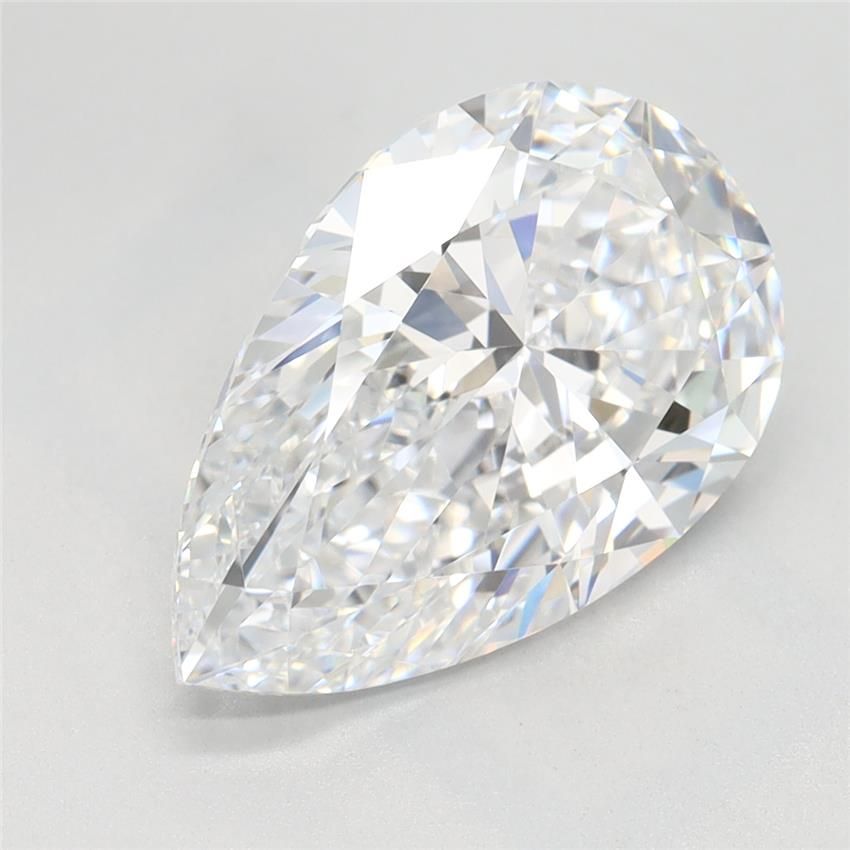 3.25ct Pear D VVS1 Lab-Grown Diamond