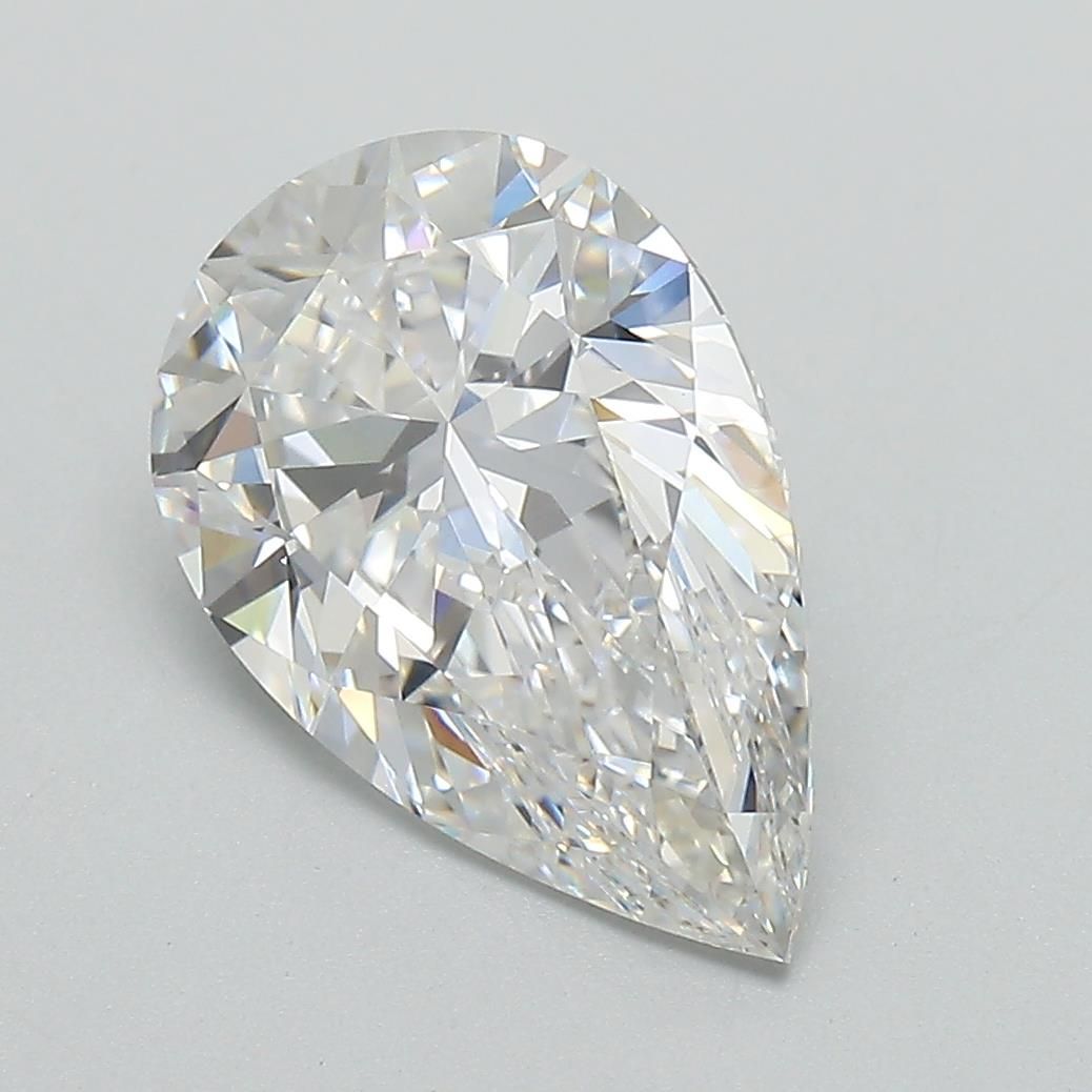 3.05ct Pear E VVS2 Lab-Grown Diamond