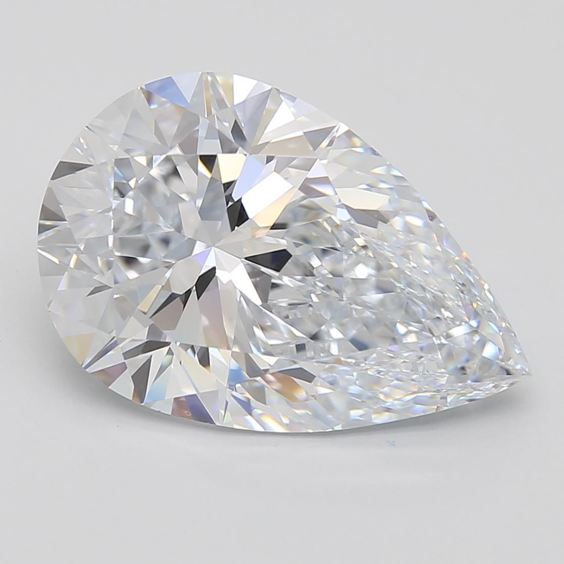 6.03ct Pear F FL Lab-Grown Diamond