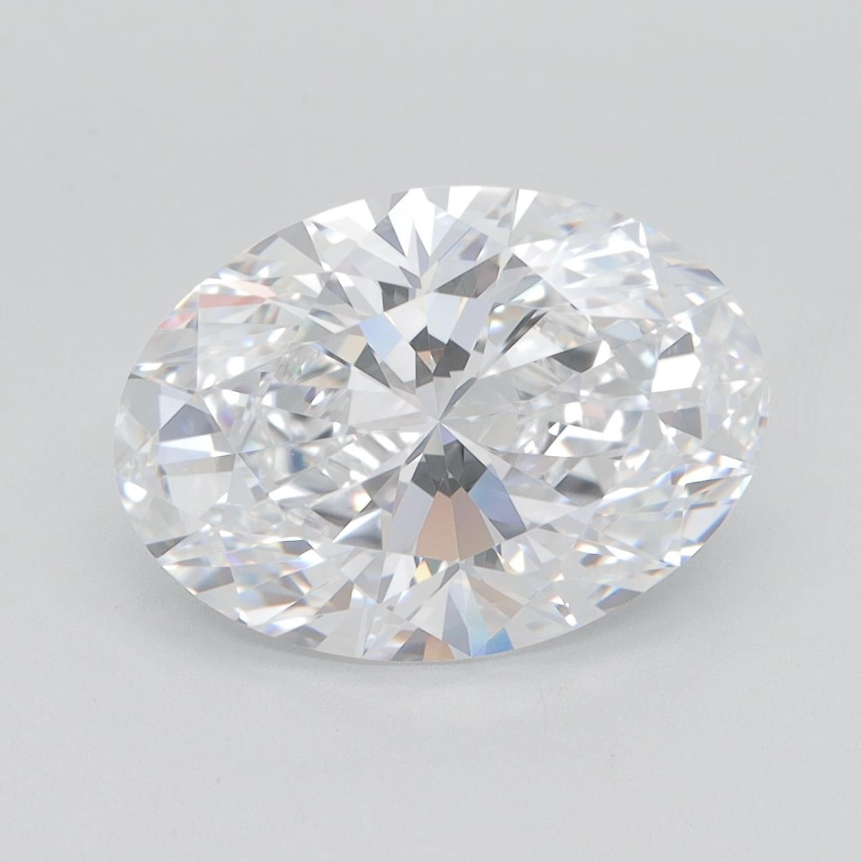 4.08ct Oval D VVS1 Lab-Grown Diamond