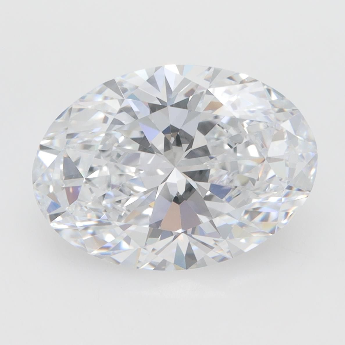 3.06ct Oval D VVS1 Lab-Grown Diamond