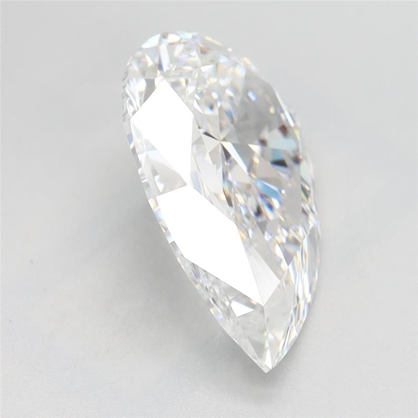 3.08ct Pear E VVS1 Lab-Grown Diamond