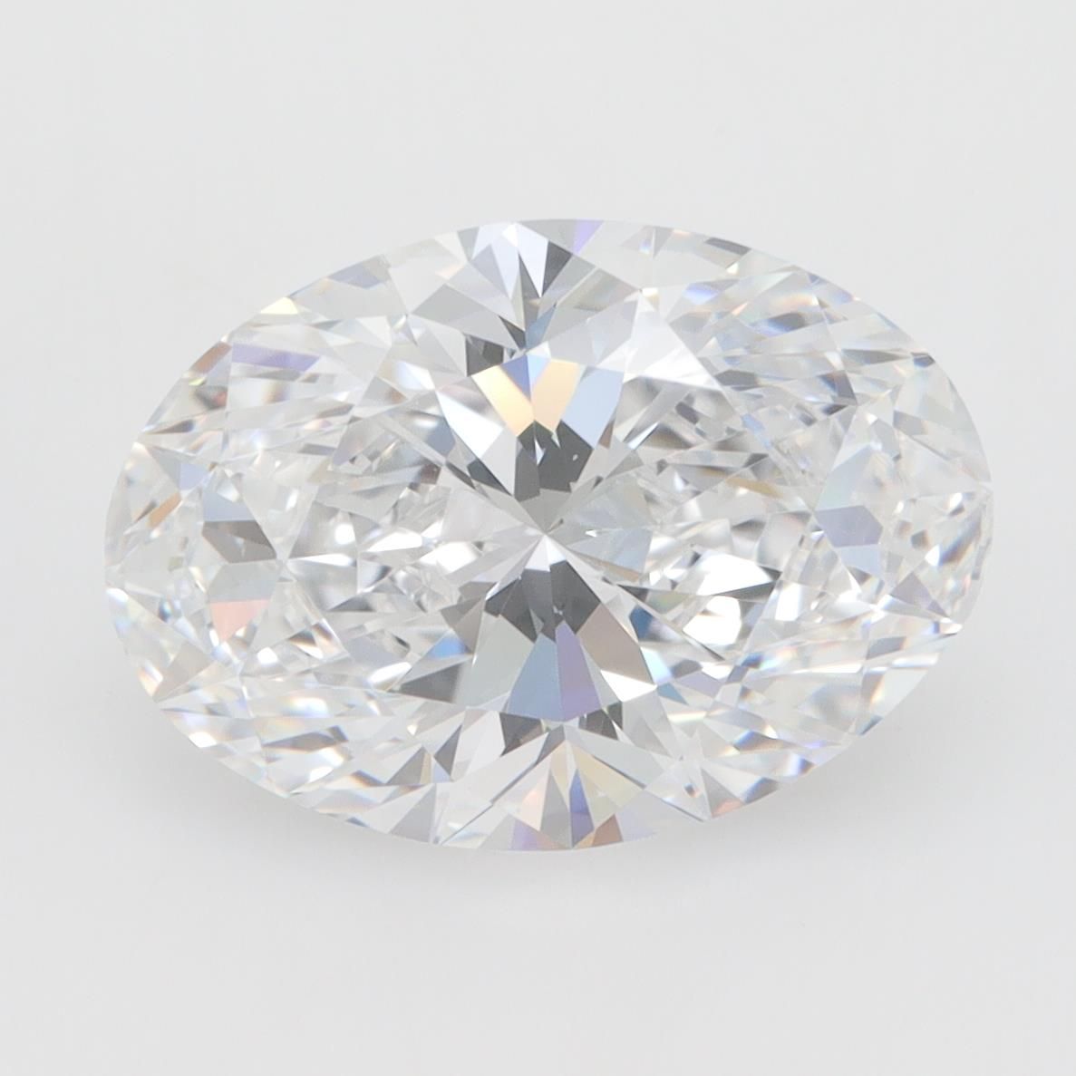 3.02ct Oval D VVS1 Lab-Grown Diamond