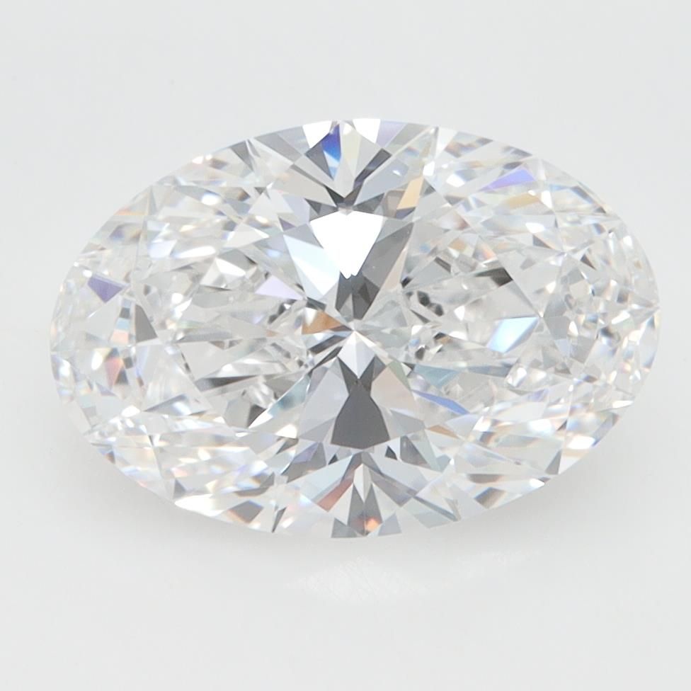 3.01ct Oval D VVS2 Lab-Grown Diamond